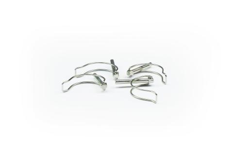 Lot de 4 goupilles acier 8mm LG : 60