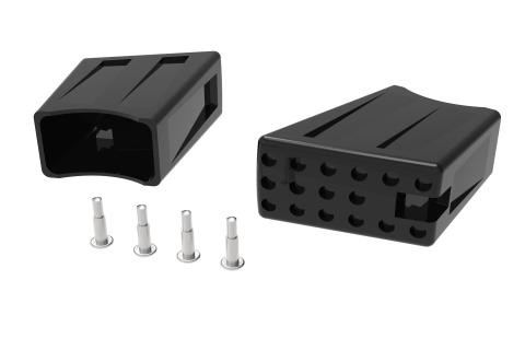 Paire de sabots enveloppants montant 40 mm